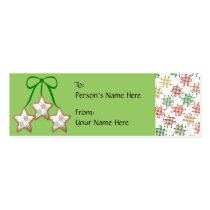 Polka Dot Christmas Cookies business cards