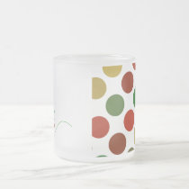 Polka Dot Christmas Tree Mug mugs