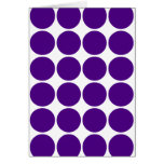 Polka Dot Circles & Spots : Purple Polka Dots Greeting Cards