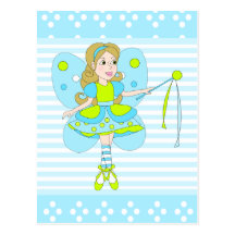 Polka Dot Fairy Post Cards