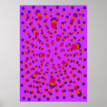 Polka Dot Fiesta Poster