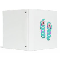 Polka Dot Flip Flops