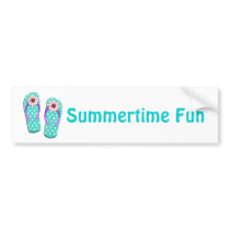 Polka Dot Flip Flops