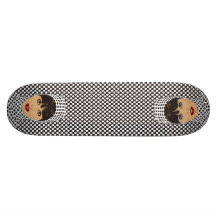 Polka Dot Girl Skateboard