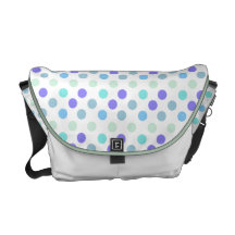 Polka Dot: Messenger Bag