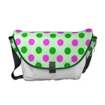 Polka Dot: Messenger Bag
