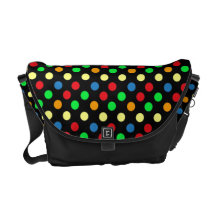 Polka Dot: Messenger Bag