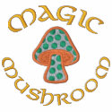 Polka Dot Mushroom, Magic, Mushroom embroidered shirts