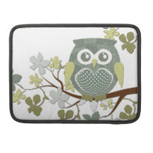 Polka Dot Owl in Tree MacBook Pro Sleeve