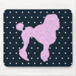 Polka Dot Poodle mousepads