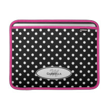 Polka-dot Rickshaw Sleeve MacBook Sleeve