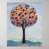Polka Dot Tree by Heather Saulsbury