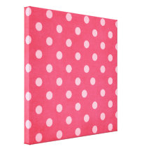 Polka Dots Gallery Wrap Canvas