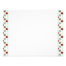 Polka Dots Personalized Announcements
