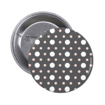 polka dots pin