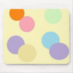 Polka Dotted Mouse Pad
