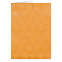 POLKA ORANGE DE CERCLES DE À PETITS POIS D'ÉTÉ DE  CARTE DE VŒUX