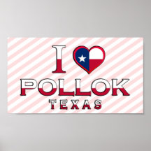 Pollok, Texas Poster