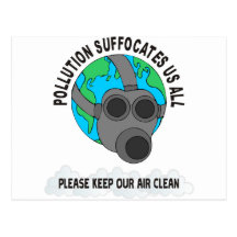 POLLUTION POST CARDS