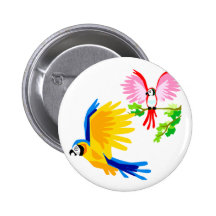 Polo and Poli Parrot Pins