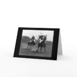 Polo Match Field Artillery 1926 Greeting Cards