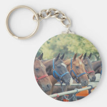 Polo Pony String Key Chain
