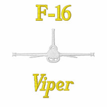 Polo W/F-16 de golf et indicatif d'appel
