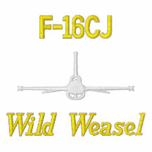 Polo W/F-16CJ de golf et indicatif d'appel