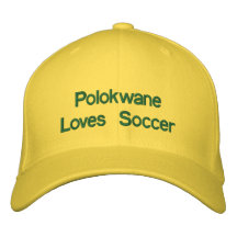 Polokwane aime le football - casquettes de l'Afriq Casquettes Brodées