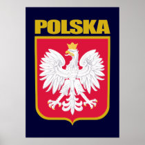 Polska (Poland) COA Posters