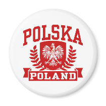 Polska Poland Magnet