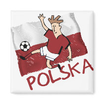 Polska Poland soccer football pilka magnets