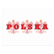 Polska Red Eagles Postcards