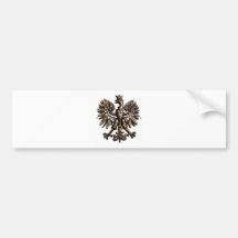 Polski orzelek bumper sticker