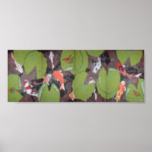 poly koi print