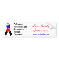Polyamory Bumpersticker II Bumper Sticker