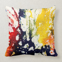 Polychromoptic #13B by Michael Moffa Pillow
