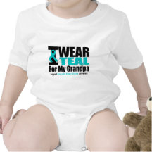 Polycystic Kidney Disease I Wear Teal For My Grand Bodysuit