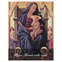 Polyptych For Santa Maria Del Carmine In Pisa Midd Flyer Design