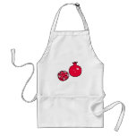 pomegranate apron