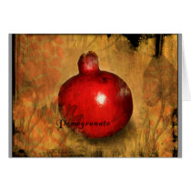 Pomegranate Card