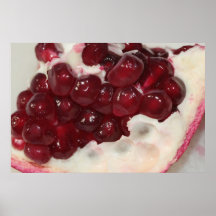 Pomegranate on Canvas Print
