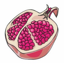 pomegranate acrylic cut out