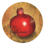 Pomegranate stickers