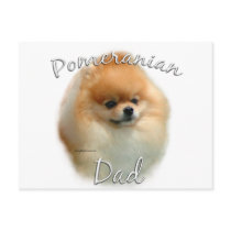Pomeranian Dad 2 Post Card