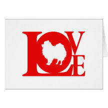Pomeranian Greeting Card