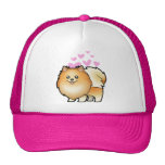 Pomeranian Love Mesh Hat