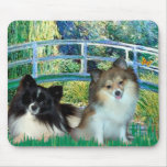 Pomeranians (two) - Bridge Mouse Pads