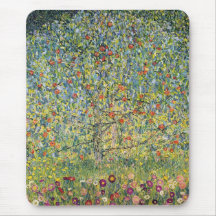 Pommier Par Gustav Klimt, art victorien vintage Tapis De Souris