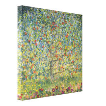 Pommier Par Gustav Klimt, art victorien vintage Toile Tendue